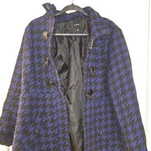 Rampage XL Blue Black Toggle Jacket XL Y2K